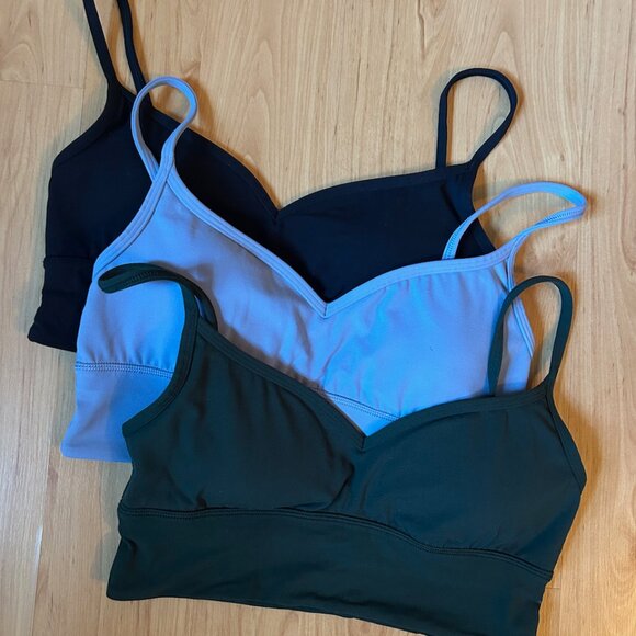Bundle of 3 Lululemon Sweetheart Align bras